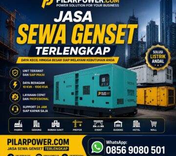 Sewa Genset untuk kebutuhan kantor dan proyek | Unit genset terawat | Kapasitas lengkap | Layanan andal | Siap mendukung kebutuhan listrik