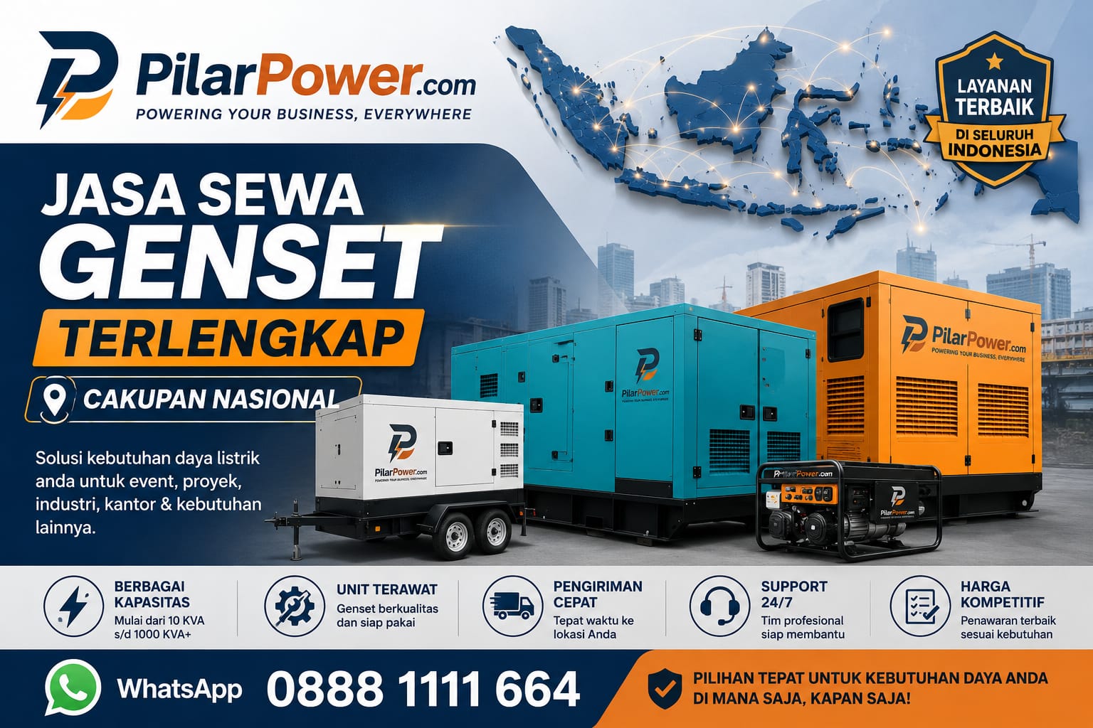 Jual Genset Diesel | Sewa Genset Terdekat