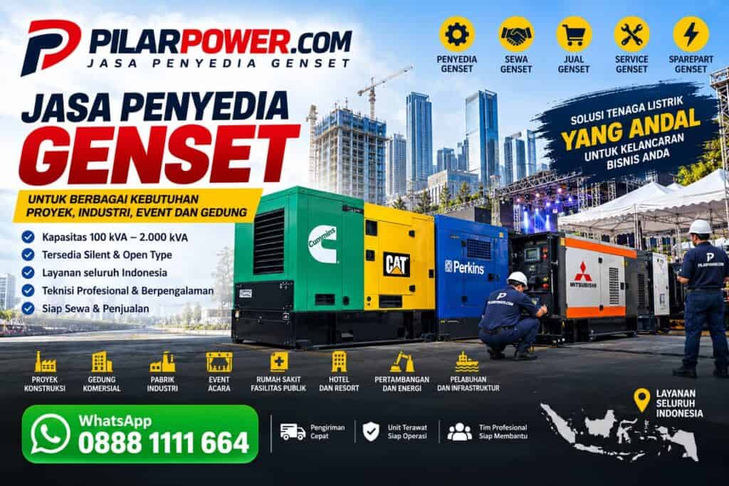 Instalasi Genset untuk Industri Kimia